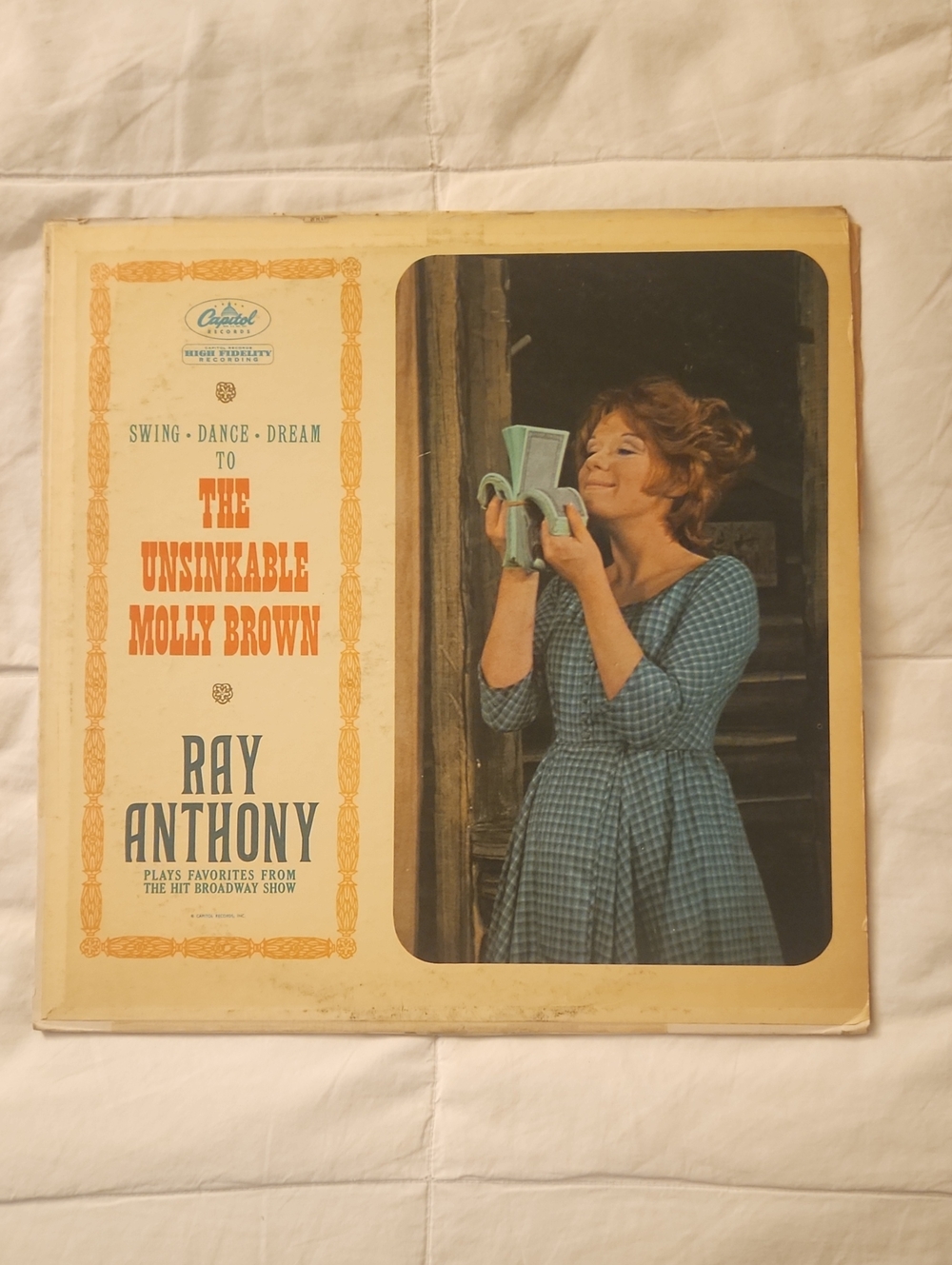 The Unsinkable Molly Brown Album Cover Ray Anthony - Record Looks Great!